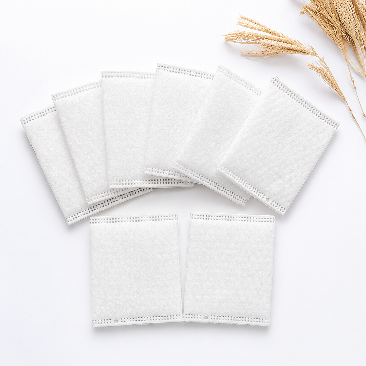 5x6 cm Pocket Square Cotton Pads  
