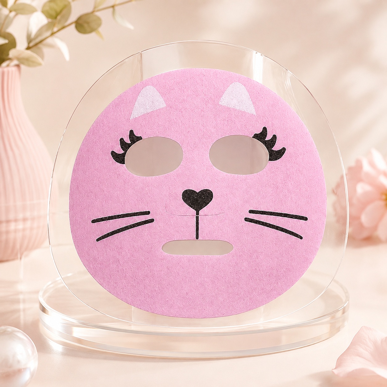 OEM Disposable Printed Face Sheet Mask Cloth Dry Sheet Mask Fabric for Skin Care Tools 